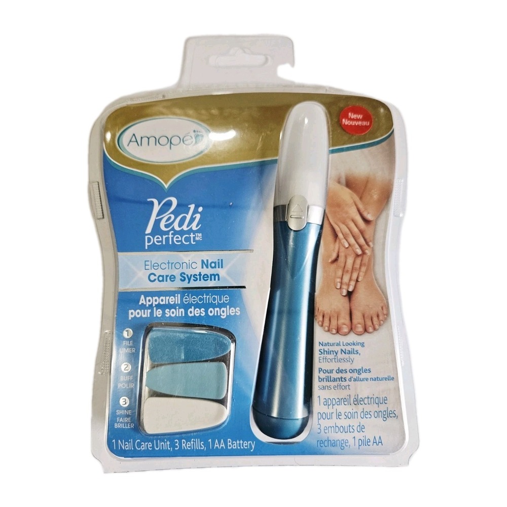 Amope‎ Pedi Perfect Electronic Nail Care System File Buff & Shine